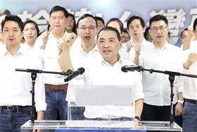 國民黨總統參選人侯友宜民調遲遲沒有起色，換侯聲浪未曾停歇。（圖／翻攝自侯友宜臉書）
