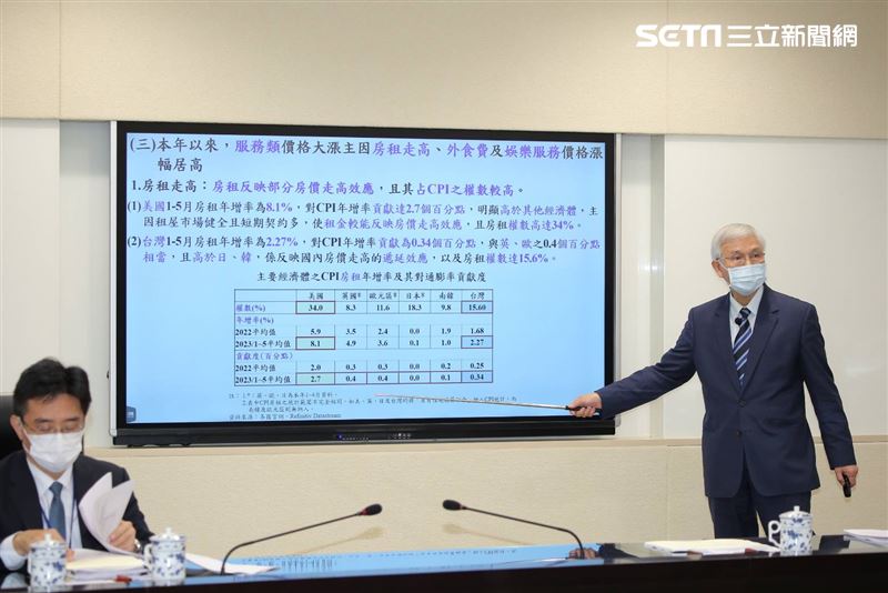 中央銀行總裁楊金龍宣布不升息，GDP預測值為1.72%。（圖／記者楊澍攝影）