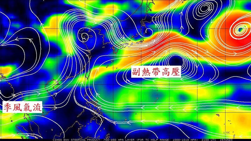 副熱帶高壓重返　鄭明典：台灣快出梅了