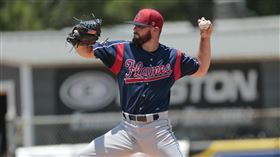 ▲樂天桃猿新洋投道博格（Jake Dahlberg）。（圖／美聯社／達志影像）