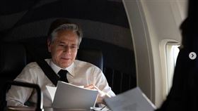 翻攝自央視網、布林肯ig、（示意圖／翻攝自美國海軍官網）