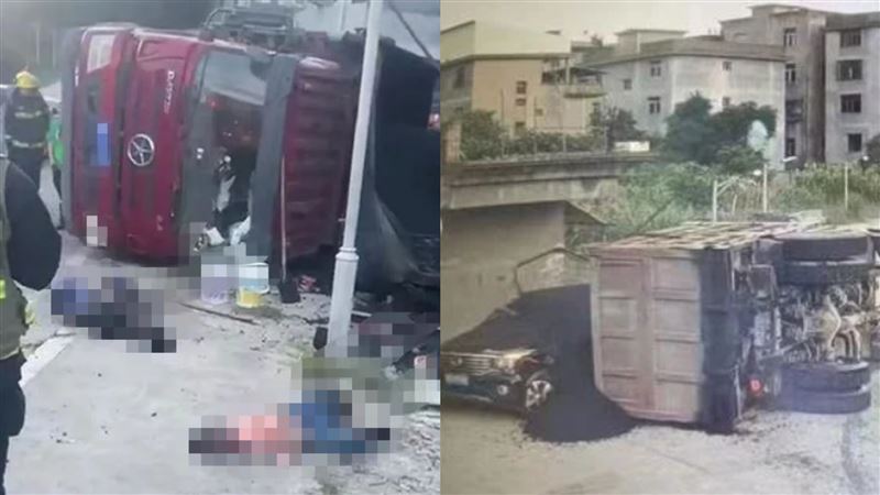貨車40噸瀝青燙死母子…夫慟：我家破人亡