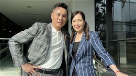 林秀玲陳霆。（記者洪素津攝影