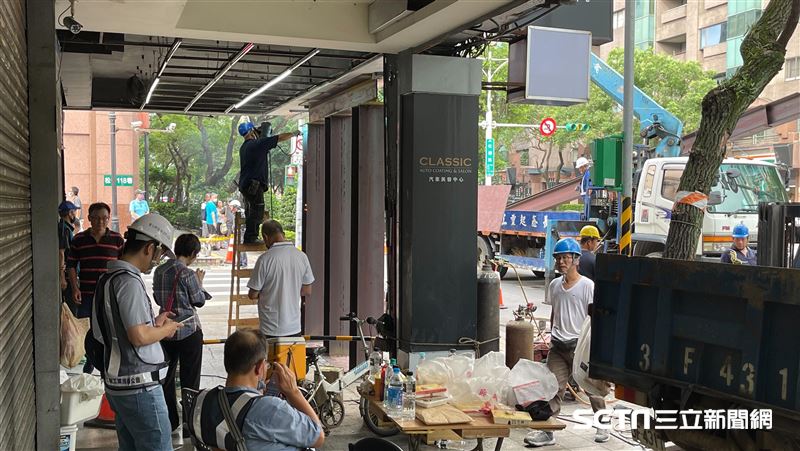 換柱了！老屋不敵砂石車　這3根火線救援