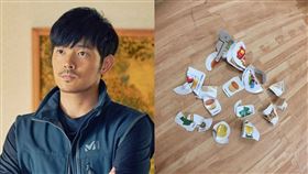 宥勝當著女兒面撕碎玩具，掀起軒然大波。（圖／翻攝自宥勝臉書）