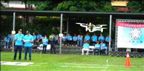 ▲調查局首度舉行無人機競賽。（圖／翻攝畫面）