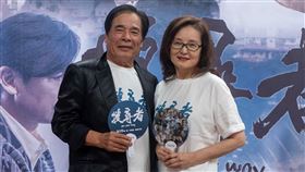 王淑娟、雷洪、伊正、蔡阿炮、陳明真、梁佑南和鄭平君等人出席《搜尋者》感恩祈福會。（圖／大愛提供）