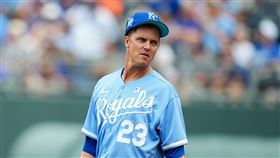 ▲「Z魔神」葛蘭基（Zack Greinke）遭大谷翔平、楚奧特（Mike Trout）敲背靠背全壘打。（圖／路透社／達志影像）