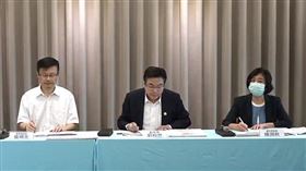 新北市府記者會說明幼兒園司法案件進度。