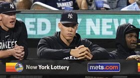 ▲賈吉（Aaron Judge）本月4日受傷後，洋基近12場比賽吞下8敗。（資料圖／美聯社／達志影像）