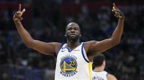▲格林（Draymond Green）跳出勇士下賽季合約，多方消息指出留隊機率高。（圖／美聯社／達志影像）