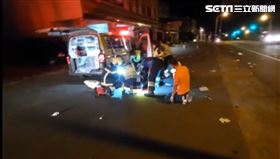 又是酒駕老翁慘死輪下　駕駛跪遺體旁崩潰(圖/翻攝畫面)