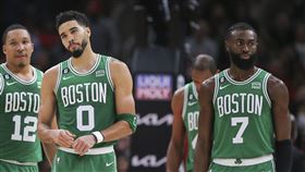 ▲傳塞爾提克打算與布朗（Jaylen Brown）簽下一份5年2.95億美元的合約。（資料圖／美聯社／達志影像）