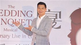 聶雲出席音樂劇記者會。（圖／記者邱榮吉攝影）