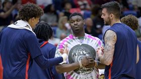 ▲威廉森（Zion Williamson）傳將在23日被交易。（圖／美聯社／達志影像）