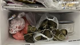 端午,肉粽,冷凍庫(記者賴俊佑攝影)