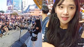 企鵝妹,徒步環台,鵝鑾鼻,西門町,街頭藝人證照,違法,PTT

