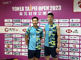 台北羽球公開賽  王齊麟、李洋晉級1