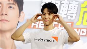 林柏宏飢餓三十起跑記者會。（記者邱榮吉/攝影）