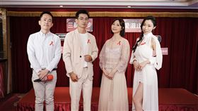 台灣紅絲帶基金會今年與台灣成人影視領導品牌「Model TV」合作，邀請AV女優夏晴子、蘇清歌以及男優言嘉佑擔任愛滋篩檢公益代言人(紅絲帶基金會提供)