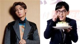 炎亞綸透過臉書認了耀樂爆料。（圖／翻攝自炎亞綸、黃子佼臉書）