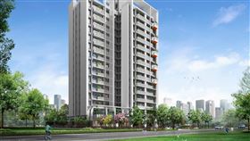 「藍圖UNI」海線第一申請美國Fitwel健康認證建築。（圖／業者提供）