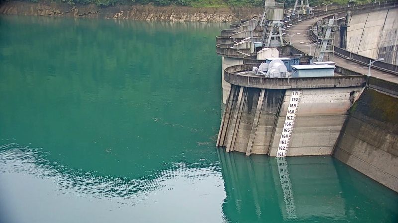 雷雨狂灌翡翠水庫「降水量超過1000萬噸」