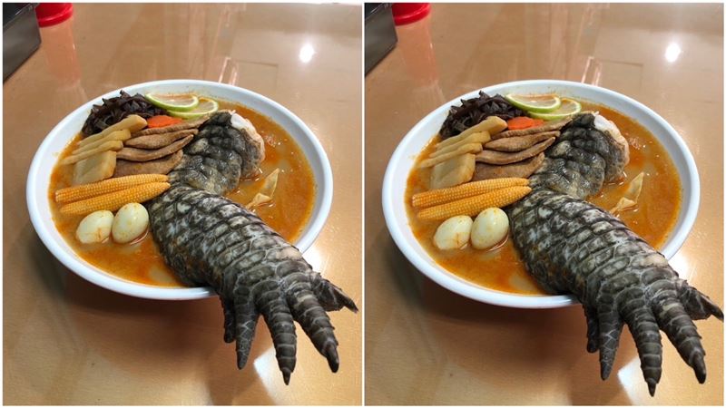 鱷魚腳拉麵網驚！醫曝口感似石斑具3優點