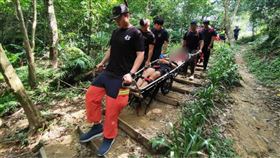 新北,山中湖,救援,登山,健行,救援獨輪車