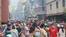 淡水清水巖祖師遶境首日吸人潮（3）