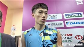 台灣好手林俊易。（圖／記者蔡厚瑄攝影）