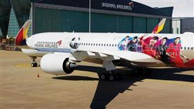 男乘客無故打開機艙逃生門！韓亞航空估算：維修費超過6億韓幣（圖／翻攝自韓亞航空臉書）