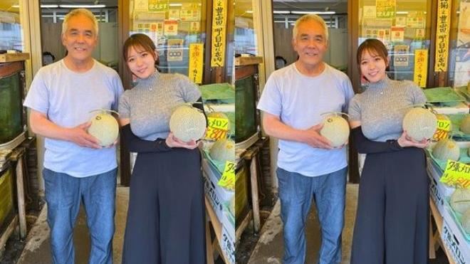 正妹合照老闆「比哈密瓜大」　IG曝光網嗨