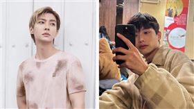 ▲網紅耀樂（右）控男星交往時劈腿、偷拍私密片，炎亞綸發長文還原始末。（圖／翻攝自雙方臉書）