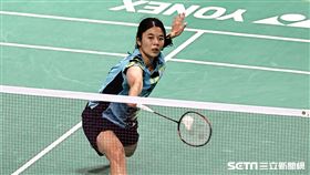 ▲2023台北羽球公開賽，台灣女將宋碩芸。（圖／記者劉彥池攝影）