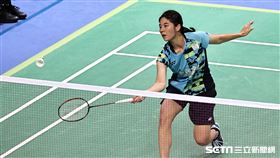 ▲2023台北羽球公開賽，台灣女將宋碩芸。（圖／記者劉彥池攝影）