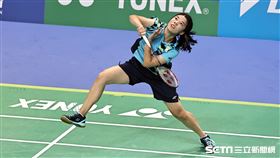 ▲2023台北羽球公開賽，台灣女將宋碩芸。（圖／記者劉彥池攝影）