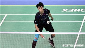 ▲2023台北羽球公開賽，台灣女將白馭珀。（圖／記者劉彥池攝影）