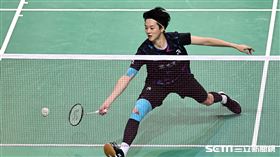 ▲2023台北羽球公開賽，台灣女將白馭珀。（圖／記者劉彥池攝影）