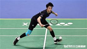 ▲2023台北羽球公開賽，台灣女將白馭珀。（圖／記者劉彥池攝影）