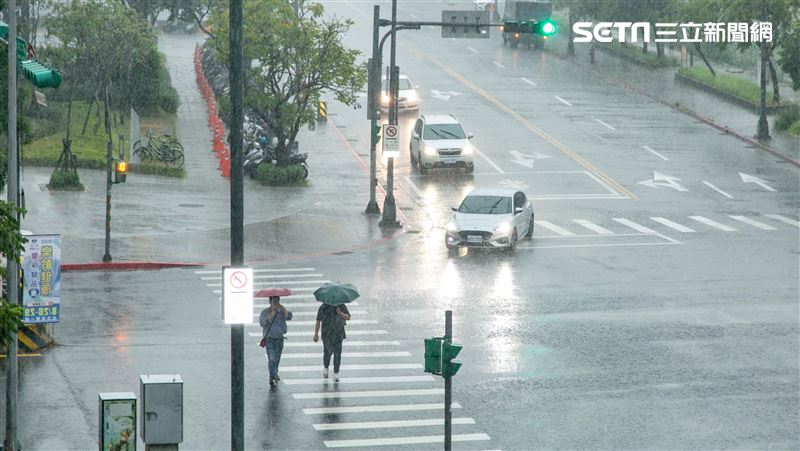 新／6縣市大雨特報　北北基桃竹一片黃