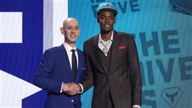 ▲阿拉巴馬大學前鋒米勒（Brandon Miller）被黃蜂選中，成為今年的選秀榜眼。（圖／美聯社／達志影像）