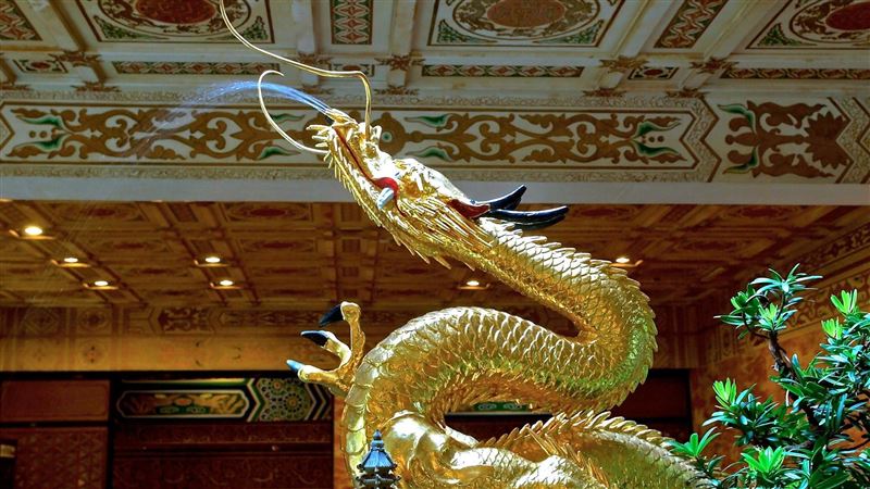 圓山飯店龍頭斷毀風水！他：輕則傷重則亡