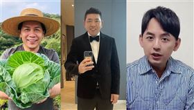 陷入性騷風暴的3名藝人，包括許傑輝（左）、NONO（中）、黃子佼（右）（圖／翻攝自臉書）