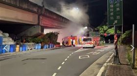火警,高雄,垃圾場,陸橋