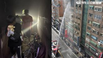 竹北大漏氣引12火警！一處氣爆12人險脫困