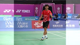 台灣黑馬蘇力揚1局未失闖進台北賽男單決賽。（資料圖／大會提供）