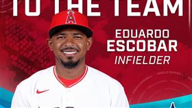 ▲Eduardo Escobar。（圖／取自洛杉磯天使FB）