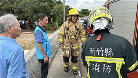 新竹縣湖口鄉也傳出瓦斯外洩。（圖／翻攝自我愛湖口 萬正英臉書）