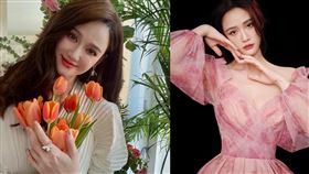 陳喬恩在工作時笑稱自己有個「消水腫」雙胞胎。（組合圖／翻攝自iam_joechen IG）